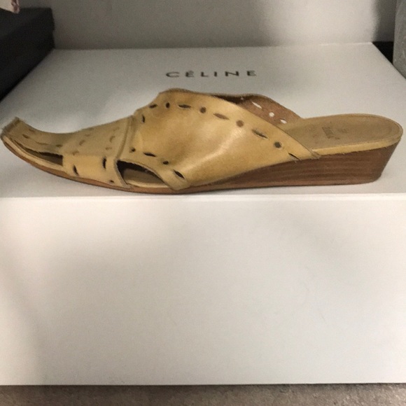 Leather cutout mules - Picture 2 of 3